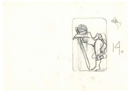 Vaughn Bode | Vaughn Bode’s Poem Toons Page Between Barbella’s Legs - Prelim | Scott Eder