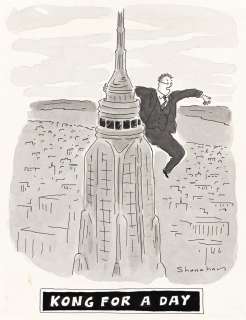 DANNY SHANAHAN (1956-2021) (NEW YORKER) "Kong for a Day." | Swann Galleries