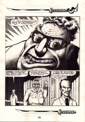 1986 Aircel Comics SAMURAI #8 page 20 Barry Blair NIGHTWYND Comic Art DR. ARKOFF | eBay US (Buy It Now)