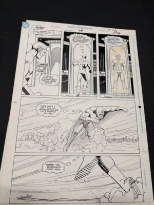 Original Comic Art The Flash" Wally West" Issue 49 pg 16 | eBay US