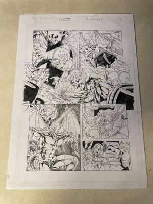 LADY DEATH MEDIEVAL BELLADONNA #1 original comic art STUNNING fangs wings DEMONS | eBay US (Buy It Now)
