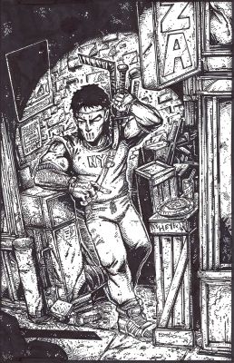 Kevin Eastman | the TMNT 2025 Annual Kevin Eastman Cover Featuring Casey Jones | Kevin Eastman