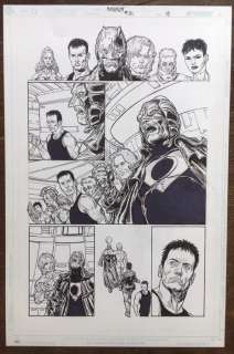 Original Art Page By Glenn Fabry | DC Comics  - The Authority | Catawiki
