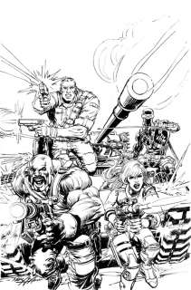Neal Adams - GI Joe Cover Original Art