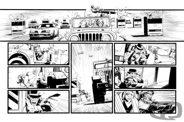Sean Murphy | The Last Driver, Volume 3, Page 10 - Original Artwork by Sean Murphy | Pulp’s Art