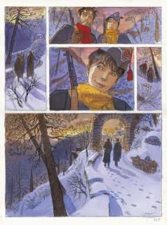 Gibrat | JEAN-PIERRE GIBRAT MATTÉO Cinquième époque (T.5), Futuropolis 2019 Planche originale... | Daniel Maghen Enchères