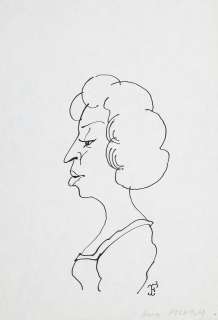 Jerzy Flisak (1930 - 2008) | Jerzy Flisak | Anna Polony, karykatura | Desa Unicum