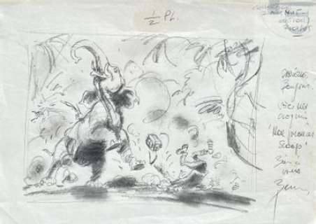 Benn/Mic Mac Adam. Trio de crayonées réalisée pour les… | Dagoty