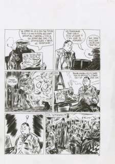Blutch (Né En 1967) | Blotch Encre de Chine sur papier pour la planche 4. 22x17... | Tessier Sarrou