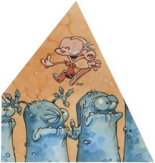 Midam (Né En 1963) | Kid Paddle - illustration inédite Encres de couleur... | Tessier Sarrou