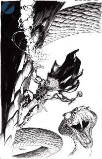 Ryan Sook - Battle Beast Issue 1 Page Cover