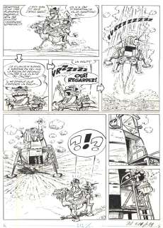 TABARY Jean - IZNOGOUD, planche originale 2 - Magie Fiction