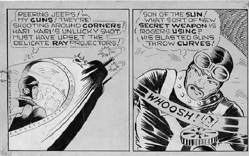 109: Dick Calkins Buck Rogers daily #210 1942 | Russ Cochran