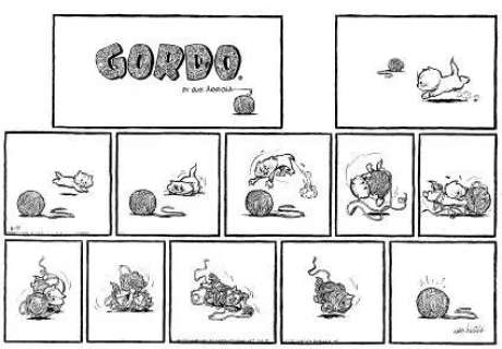 146: Gus Arriola Gordo Sunday 6/13/54 | Russ Cochran