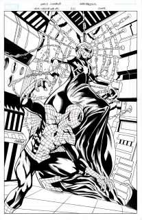 Sean Parsons - Amazing Spider-Man Issue 210 Page Madame Web Variant Cover