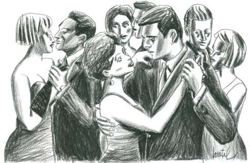 Jacques de Loustal | Le dancing | JML Arts