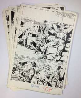 Marcello, Raphael Carlo - 16x original plates - Rin Tin Tin e Rusty no. 34 - "O’Hara héros malgré lui" (1962) | Catawiki