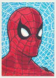 Marco Galli | Spider-Man Sketch Card - Spider-Man Art Drop | TDArt