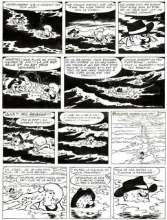 Tibet | Chick Bill, Le captif d’Eclosh, planche originale Ã … | Septimus