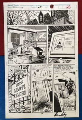 Moon Knight - Pagina Originale Pubblicata - Ron Garney - Marvel | eBay Europe