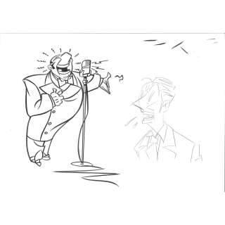 Lapone (Né En 1970) | Lot composé de quatre dessins originaux A4 crayonnés et encrés d’Antonio Lapone pour sa série A.D.A. (Sc. : Régis Hautière,... | HVMC