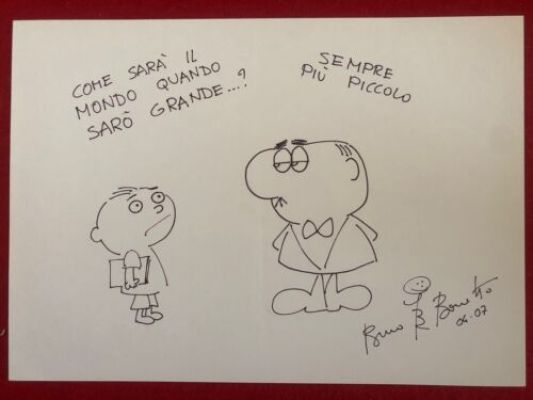 Sig Rossi - Bruno Bozzetto - carosello - vintage anni 70 - Originale | eBay Europe