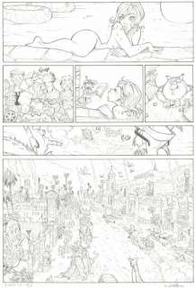 Barbucci | EkhÃ¶ monde miroir, Hollywood Boulevard, planche originale… | Septimus