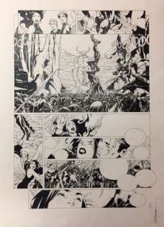 Varanda, Alberto - Planche originale (p.41) - Paradis perdu T1 - Enfer - (2001) | Catawiki