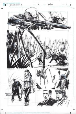 Brian Thies | Star Wars Legacy Issue 08 Page 01 | Splash Page