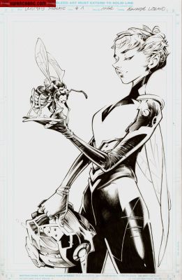 Alexander Lozano | Covers / Pinups Issue Ultimate Endgame # 1 Page Cover | Kwan Chang