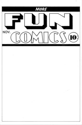 Jack Morelli | More Fun Comics - Lettered Bristol For Cover Recreations | Catskill Comics