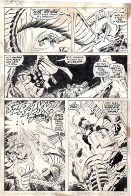 John Buscema | Thor #200 Pg.13 | Graphic Collectibles