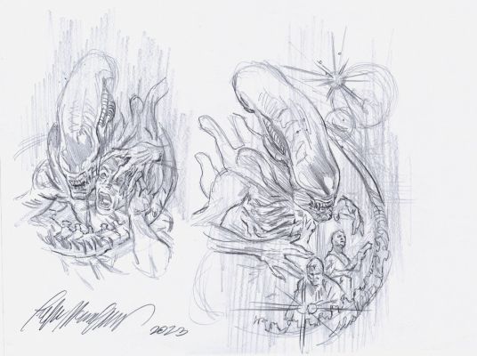 Felipe Massafera | Alien #2 (2 Cover Prelims) 2021 | Romitaman