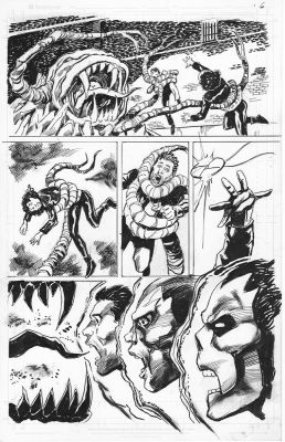 Bob Hall | Shadowman - Darque Legacy (2023) Transformation Page Page 6 | Catskill Comics