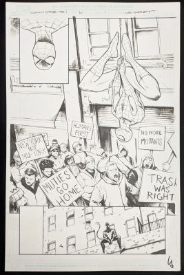 Lee Garbett | Uncanny Spider-Man #4 - Page 1 - Original Art | Lee Garbett
