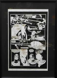Daredevil Original Comic Art Issue #5 Page 4 Marvel Knights Series | Bodnars Auction