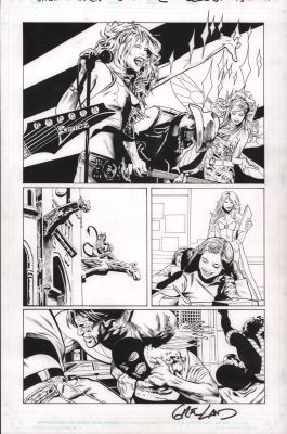 Greg Land, Jay Leisten | Uncanny X-Men #509 P.2 - Sisterhood Storyline - Signed - 2009 | Anthony’s Comic Book Art