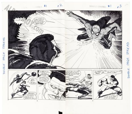 Kyle Baker | Damage Control Issue 1 Page 2 And 3 | Albert Moy