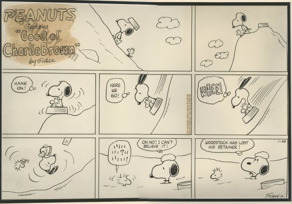 Charles Schulz - Peanuts Issue 1-28-1973 Page Sunday