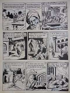 Vandersteen, Willy / Verschuere, Karel - Original page (p.15) - De Rode Ridder 4 - De parel van Bagdad - (1960) | Catawiki