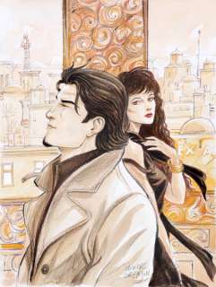 Grenson | Niklos Koda, illustration couleurs aux crayons gra… | Banque Dessinée