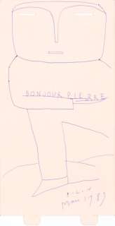 Jean-Michel Folon (1934-2005) | 2 dessins | Fauve Paris