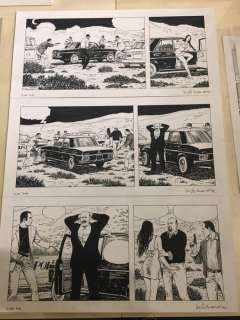 Manara, Milo - original plate "Gli occhi di Pandora" page 45 (2009) | Catawiki