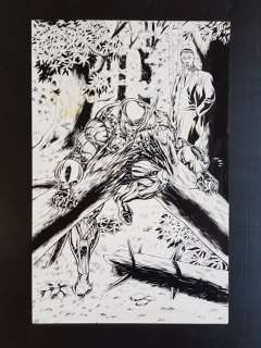 Rik Levins - Original Art Splash Page - X-O Manowar #37 - Page 1 - (1995) | Catawiki