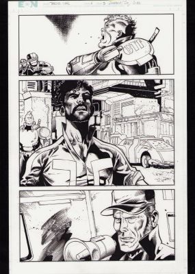 Jay Leisten | Terrorwar #6 Pg. 3 - Interior Ink Art Issue 6 Page 3 | Anthony’s Comic Book Art