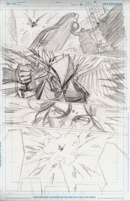 Juan Ferreyra | Absolute Superman Issue 16 Page 15 Pencils | ComiConArt