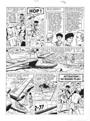 Chaillet Gilles | Planche originale 19 de LEFRANC Tome 7 L’Oasis par CHAILLET | Galerie Napoléon