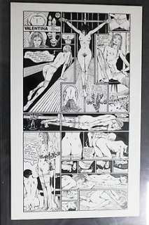 Crepax, Guido - original plate from "Valentina Assassina" (1975) | Catawiki