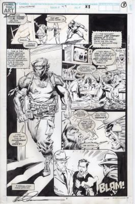 Marc Silvestri | Wolverine 49 Page 8 | Panel Page Art