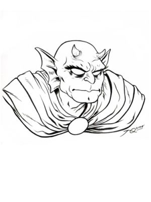 Joe Quinones-The Demon Etrigan - NYCC 2008 Original Art Sketch Illustration | eBay US (Buy It Now)